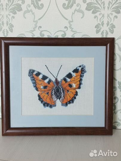 Интерьерная вышитая картина