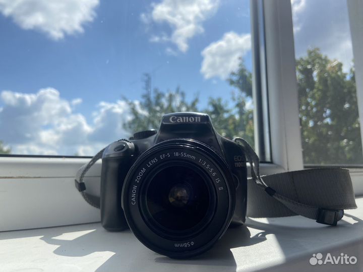 Зеркальный фотоаппарат canon eos 1100d