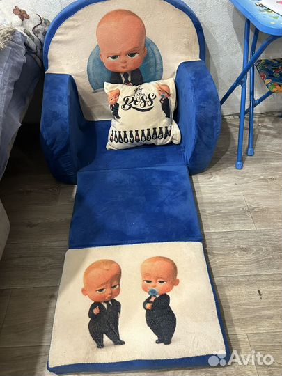 Детское кресло мягкое