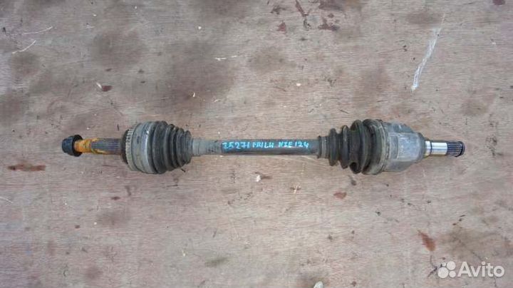 Привод передний левый Toyota Allex NZE124 1NZ-FE