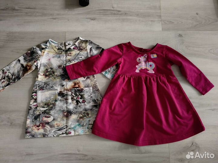 Вещи на девочку пакетом р. 80-86