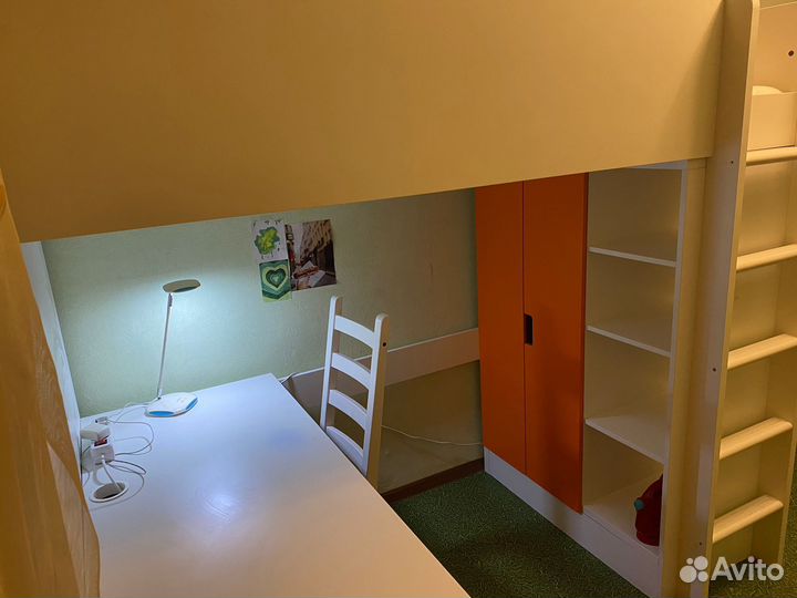 Кровать-чердак IKEA Стува