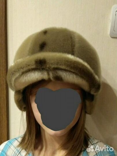 Меховая шапка из нерпы