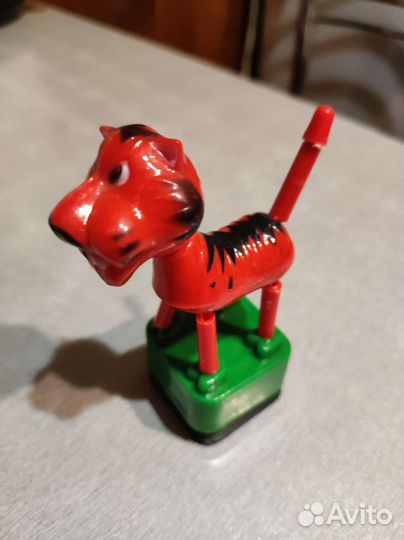 Тигр игрушка ссср, складной