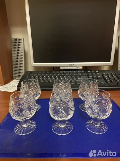 Хрустальные рюмки