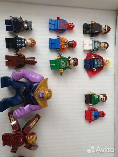 Lego наборы Marvel И DC с фигурками