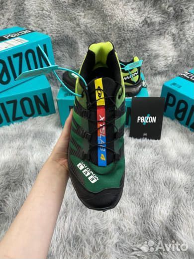 Salomon хт 4 Зеленые Оригинал Poizon