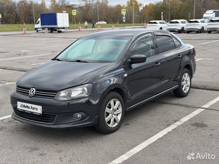 Volkswagen Polo 1.6 AT, 2010, 143 000 км