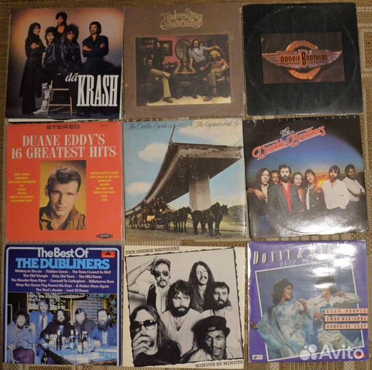 Виниловые фирменные пластинки - лот 4