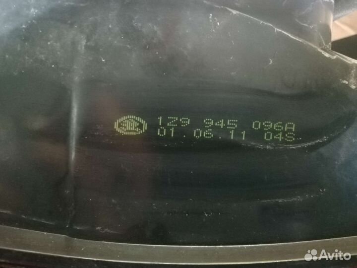 Задний фонарь skoda octavia A5 combi правый