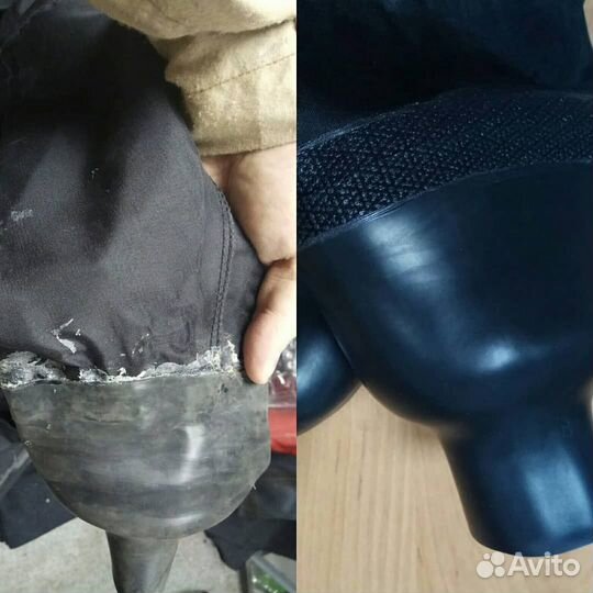 Ремон сухих гидрокостюмов для дайвинга