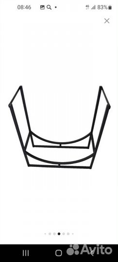 Дровница уличная