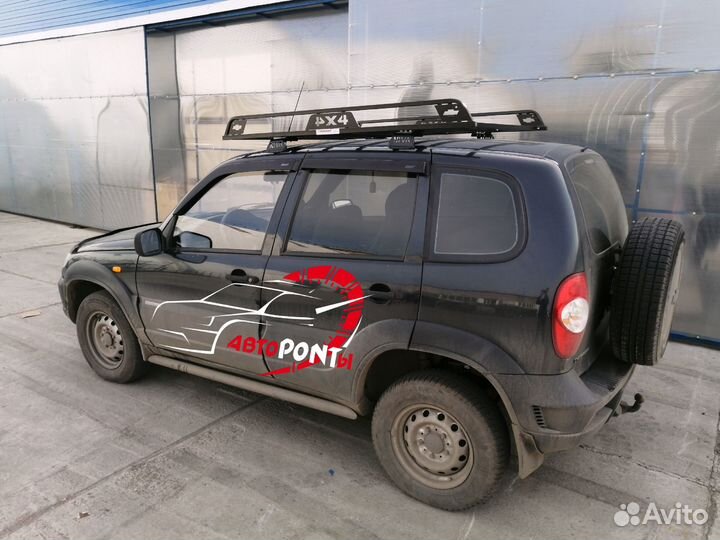 Багажник Шевроле Нива корзина в штатные места