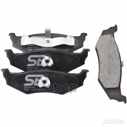 Колодки тормозные BP53149 SB Nagamochi