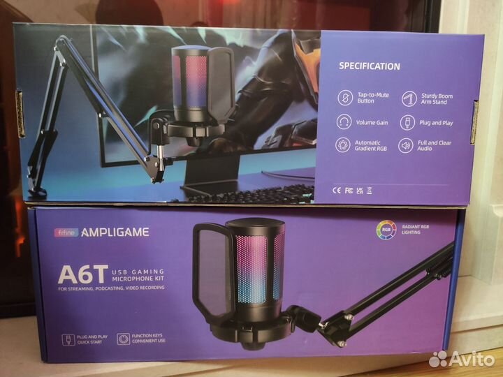 Микрофон fifine A6T