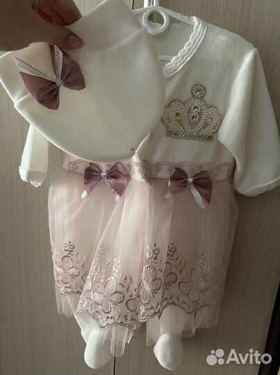 Наряд платье для девочки 62 на пыписку