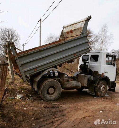 Песок карьерный с доставкой