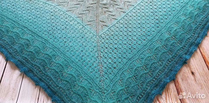 Шаль/бактус размер XL