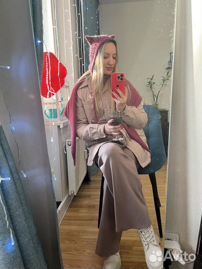 Комплект чепчик + косынка