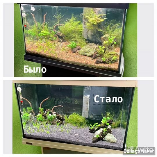 Чистка аквариума (уход и обслуживание)