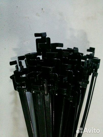 Хомуты (упаковка 100шт) металл без памяти,многораз