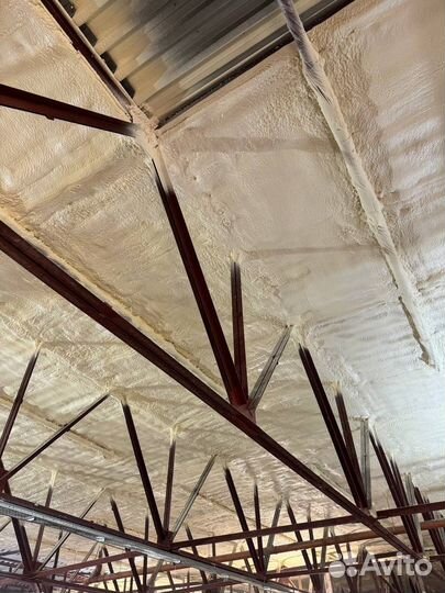 Напыление ППУ утепление фасадов \ BASF