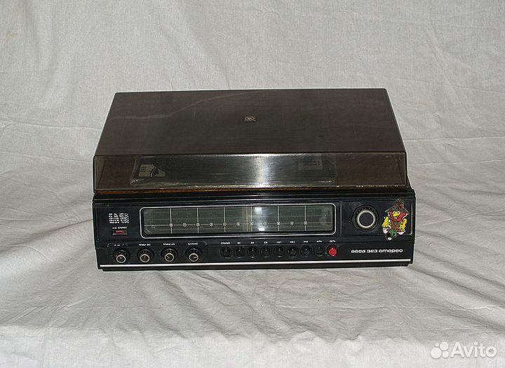 Радиола Вега 323 стерео СССР пломба