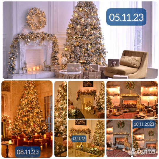 Предновогодняя фотосессия в студии под ключ