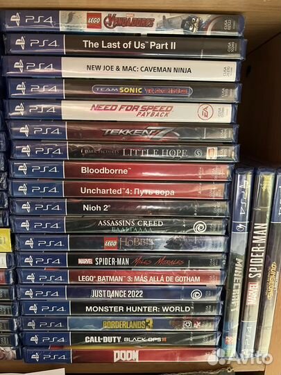 Игры на приставку ps4