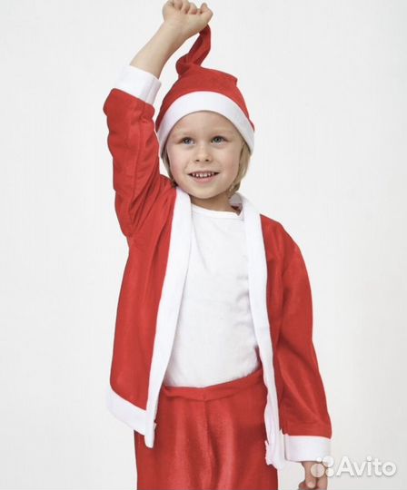 Новогодний костюм,санта клаус для мальчика, опт