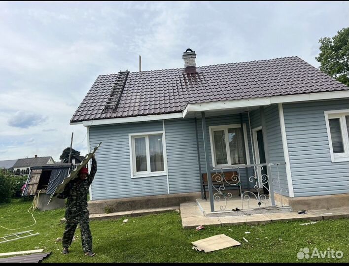 Крыша кровельные работы