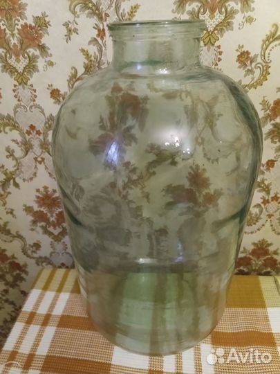 Банка 10 литров стеклянная