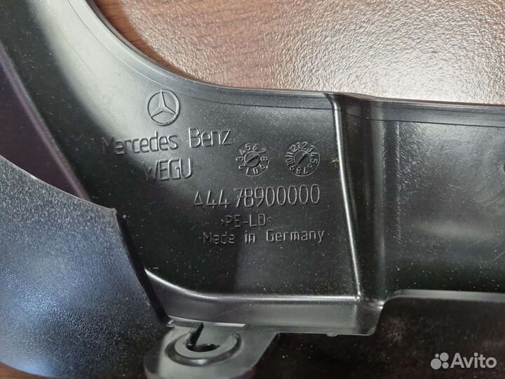 Брызговики передние к-кт mercedes benz vito (447)