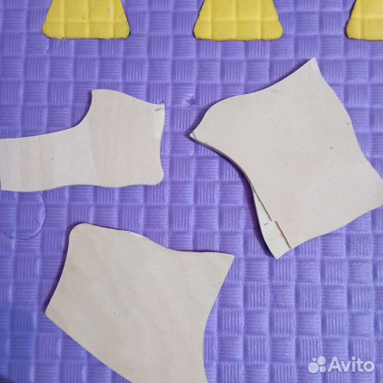 Пазл деревянный 4 в 1