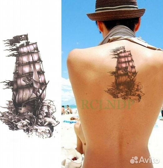 Набор татуировок, переводные