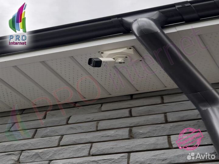 Монтаж видеонаблюдения в частный дом