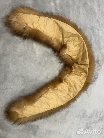 Меховой воротник лиса