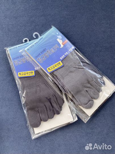 Корейские носки с пальчиками