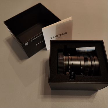 Объектив TTartisan 50 мм F1.4 Tilt (Canon RF)