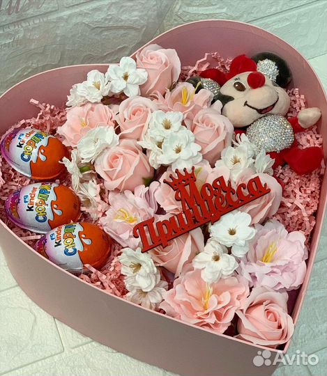 Букет из мыльных роз