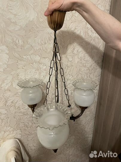 Люстра СССР потолочная