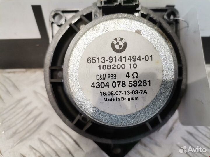 Динамик BMW X3 E83 рест. 2007 65139141494