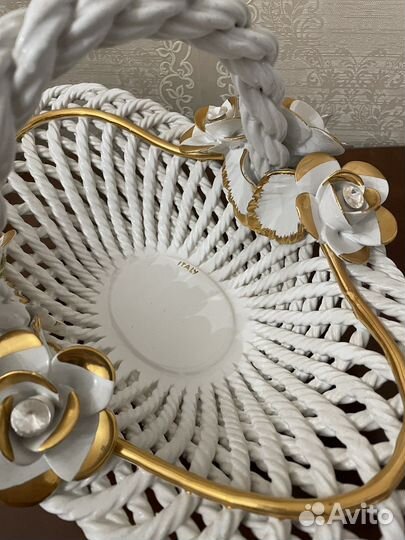 Ваза с цветами Le Ceramiche D,Arte F.L. Orgia