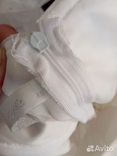 Свадебное платье 46 48 бу