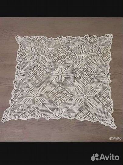Скатерть на стол, комод крючком, салфетка