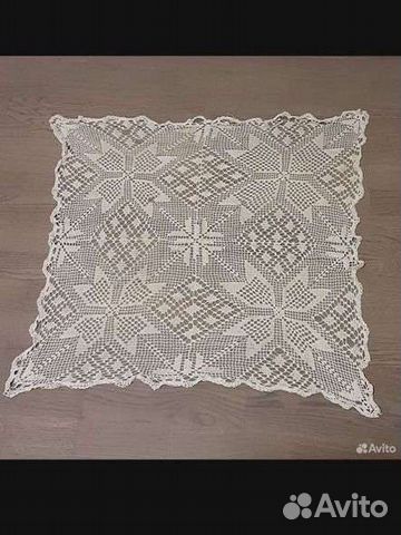 Скатерть на стол, комод крючком, салфетка