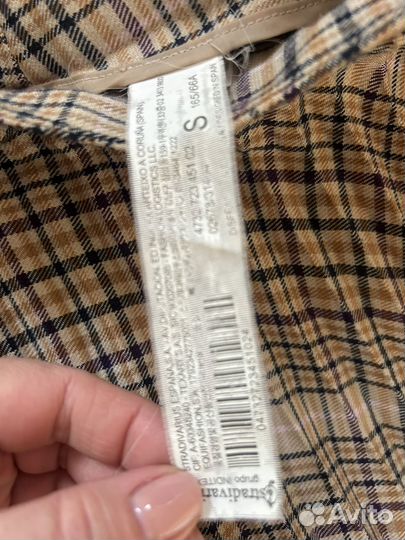 Юбка в клетку Stradivarius