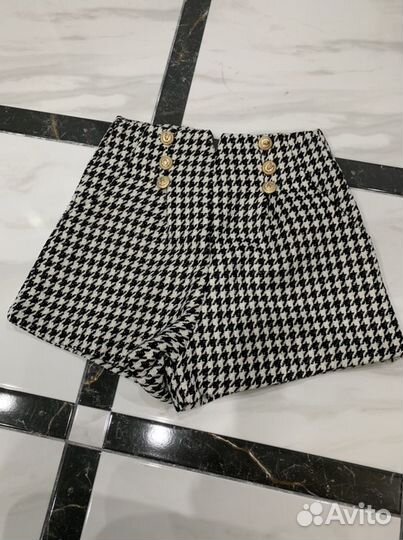 Шорты твид новые