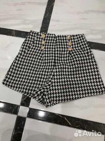 Шорты твид новые