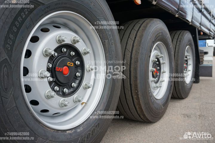 Полуприцеп шторно-бортовой Has Trailer HasLiner, 2023